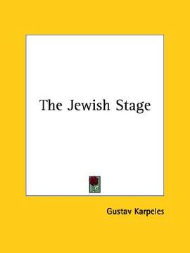 portada the jewish stage (in English)