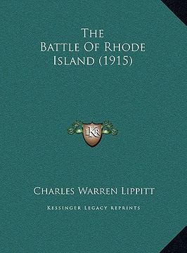 portada the battle of rhode island (1915) (en Inglés)