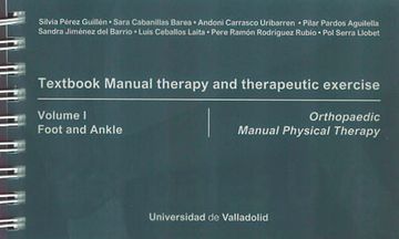 portada Textbook Manual Therapy and Therapeutic Exercise