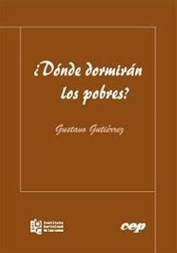 portada Dónde Dormirán los Pobres? (in Spanish)