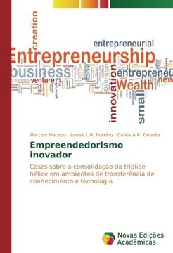 portada Empreendedorismo inovador: Cases sobre a consolidação da tríplice hélice em ambientes de transferência de conhecimento e tecnologia