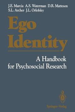 portada ego identity: a handbook for psychosocial research (en Inglés)