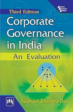 portada Corporate Governance in India an Evaluation