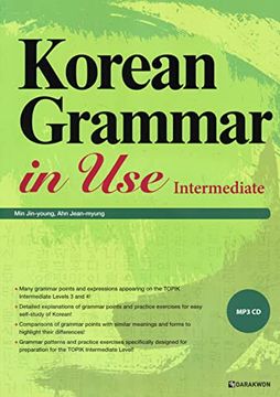 portada Korean Grammar in use: Intermediate (Korean Edition) by min Jin-Young (2011-05-04)