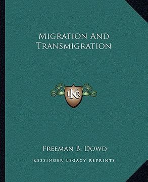 portada migration and transmigration (en Inglés)