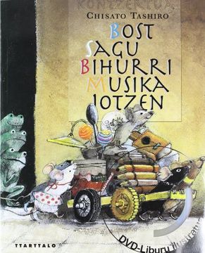 portada Bost Sagu Bihurri Musika Jotzen (+Dvda) (Album Ilustratuak) (en Alemán)