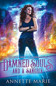 portada Damned Souls and a Sangria: 8 (The Guild Codex: Spellbound) (en Inglés)