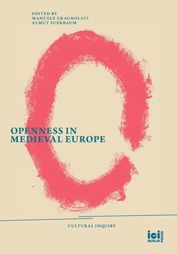 portada Openness in Medieval Europe (en Inglés)