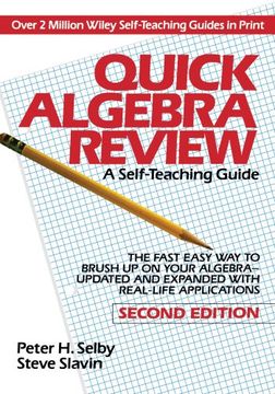 quick algebra review,a self-teaching guide