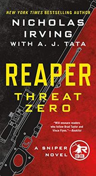 portada Reaper: Threat Zero: A Sniper Novel (en Inglés)