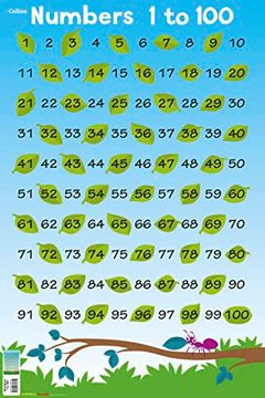 portada Collins Children’S Poster – Numbers 1 to 100
