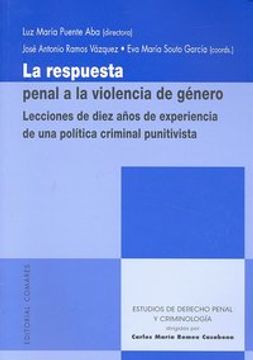 portada Respuesta penal a la violencia de genero, la (Estud.Der.Penal Y Criminol)