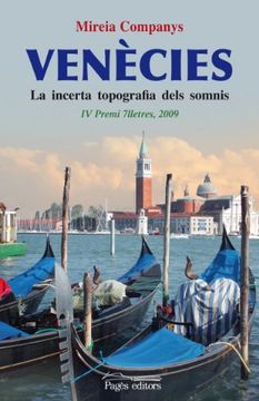 portada Venècies: La incerta topografia dels somnis (Lo Marraco)