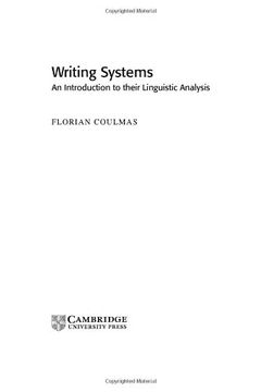 portada Writing Systems Hardback: An Introduction to Their Linguistic Analysis (Cambridge Textbooks in Linguistics) (en Inglés)