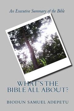 portada What's the Bible All About? (en Inglés)