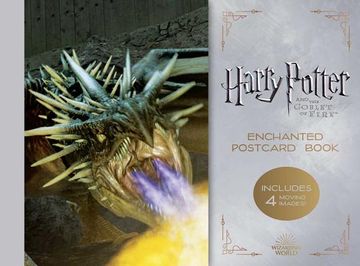 portada Harry Potter and the Goblet of Fire Enchanted Postcard Book (en Inglés)