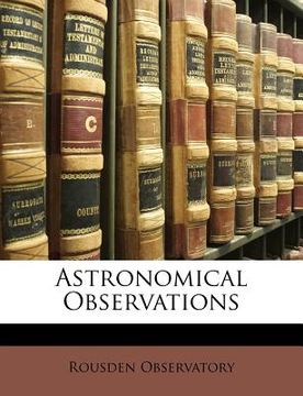 portada astronomical observations (in English)