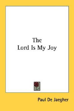 portada the lord is my joy (in English)