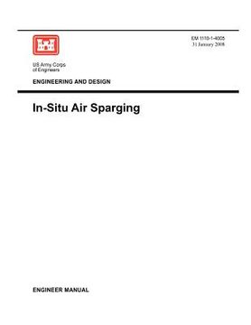 portada engineering and design: in-situ air sparging (engineer manual em 1110-1-4005) (en Inglés)