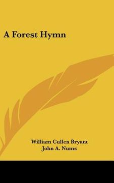 portada a forest hymn (in English)