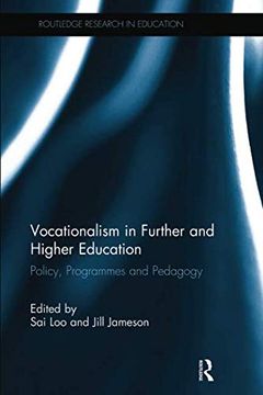 portada Vocationalism in Further and Higher Education: Policy, Programmes and Pedagogy (en Inglés)