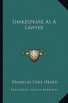 portada shakespeare as a lawyer