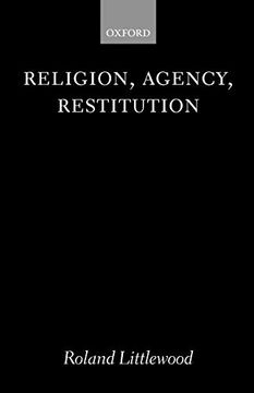 portada Religion, Agency, Restitution (en Inglés)