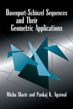 portada Davenport-Schinzel Sequences and Their Geometric Applications (en Inglés)