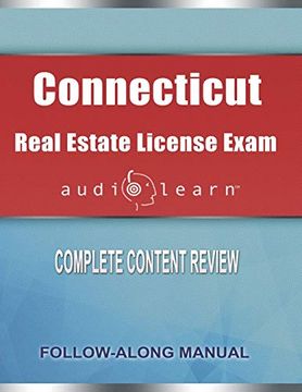 portada Connecticut Real Estate License Exam Audiolearn: Complete Audio Review for the Real Estate License Examination in Connecticut! (in English)