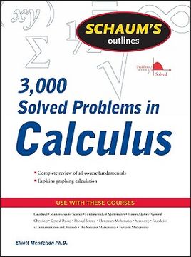 3000 solved problems in calculus (en Inglés)