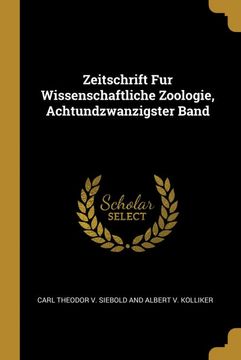 portada Zeitschrift fur Wissenschaftliche Zoologie, Achtundzwanzigster Band (in German)