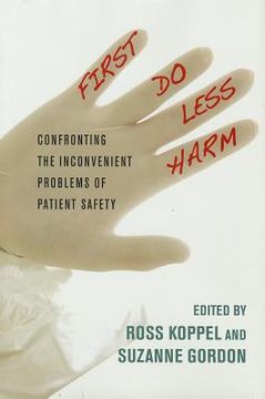 portada first, do less harm (en Inglés)