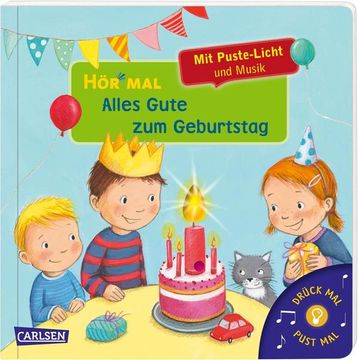portada Hör mal (Soundbuch): Mach mit - Pust Aus: Alles Gute zum Geburtstag: Zum Hören, Auspusten und Mitmachen ab 2 Jahren. Mit Puste-Licht und Musik für Ganz Viel Geburtstagsstimmung (in German)