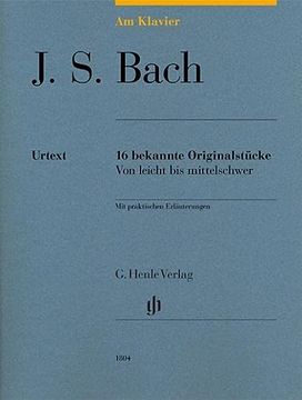 portada Bach: 16 Bekannte Originalstücke
