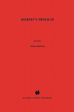 portada hilbert's program: an essay on mathematical instrumentalism (en Inglés)