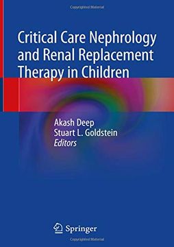 portada Critical Care Nephrology and Renal Replacement Therapy in Children (in English)