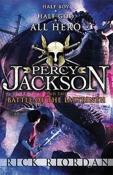 portada percy jackson and the battle of the labyrinth (en Inglés)