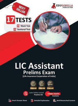 portada LIC Assistant Prelims Exam 2023 (English Edition) - 8 Mock Tests and 9 Sectional Tests (1100 Solved Objective Questions) with Free Access To Online Te (en Inglés)