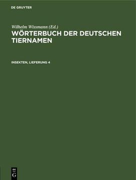 portada Insekten, Lieferung 4 (en Alemán)