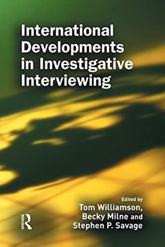 portada International Developments in Investigative Interviewing