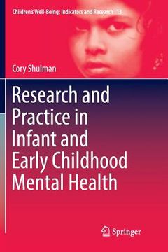portada Research and Practice in Infant and Early Childhood Mental Health (en Inglés)