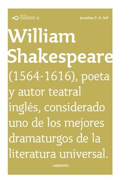 portada Conocer a: William Shakespeare
