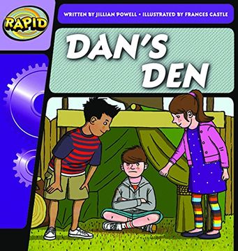 portada Rapid Phonics Step 1: Dan'S den (Fiction) (in English)