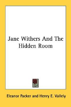 portada jane withers and the hidden room (en Inglés)