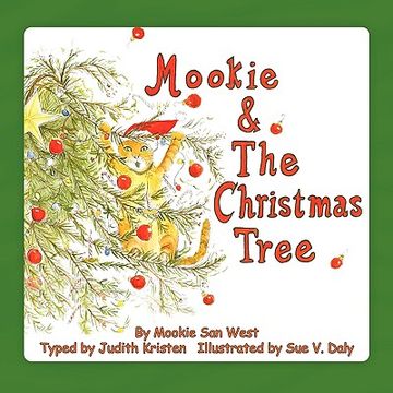 portada mookie and the christmas tree (in English)