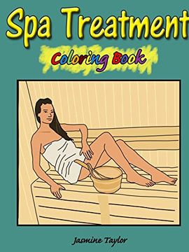 portada Spa Treatment Coloring Book (en Inglés)