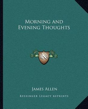 portada morning and evening thoughts