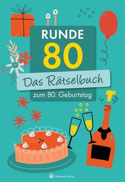 portada Runde 80! Das Rätselbuch zum 80. Geburtstag (en Alemán)