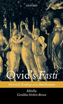 portada Ovid's Fasti: Historical Readings at its Bimillennium (en Inglés)