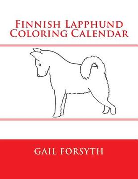 portada Finnish Lapphund Coloring Calendar